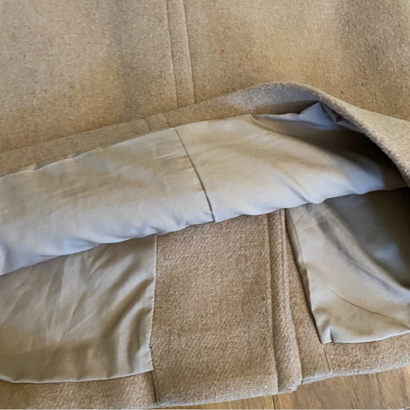 J.Crew Camel Wool Blend Coat Size 6 Classic Tan - Picture 10 of 10